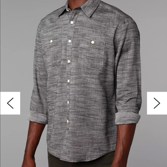 Brooklyn Cloth Gray button down. Sold Out online! - Picture 2 of 12